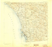 Southern California Sheet No. 2 topographic map thumbnail