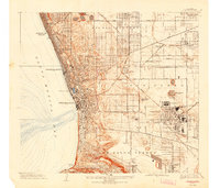 Torrance 1934 topographic map thumbnail