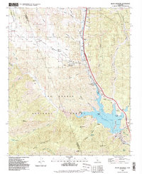 Black Mountain 1991 topographic map thumbnail
