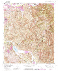 Black Star Canyon 1967 topographic map thumbnail