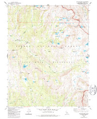 Blackcap Mountain 1982 topographic map thumbnail
