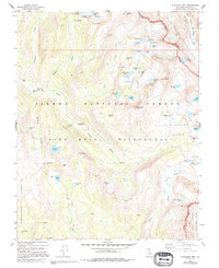 Blackcap Mountain 1982 topographic map thumbnail
