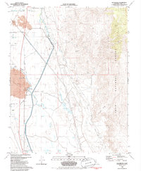 Blackrock 1982 topographic map thumbnail