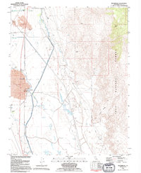 Blackrock 1992 topographic map thumbnail