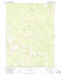 Blake Mountain 1979 topographic map thumbnail