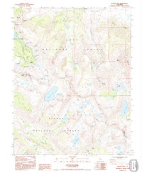 Bloody Mountain 1990 topographic map thumbnail