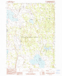Boles Meadow East 1990 topographic map thumbnail