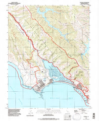 Bolinas 1993 topographic map thumbnail