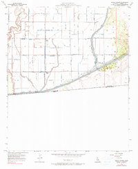 Bonds Corner 1957 topographic map thumbnail