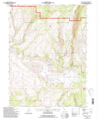 Boot Lake 1993 topographic map thumbnail