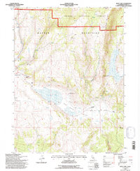 Boot Lake 1993 topographic map thumbnail