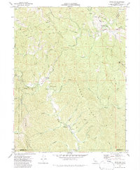 Briceland 1969 topographic map thumbnail