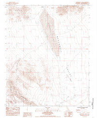 Broadwell Lake 1984 topographic map thumbnail