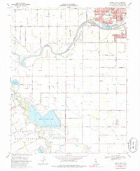 Brush Lake 1969 topographic map thumbnail