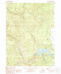 Burney Falls 1990 topographic map thumbnail