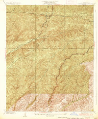 San Francisquito topographic map thumbnail