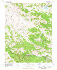 San Geronimo 1954 topographic map thumbnail