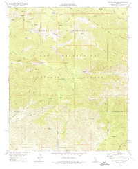 San Gorgonio Mtn 1970 topographic map thumbnail