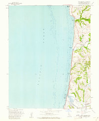 San Gregorio 1961 topographic map thumbnail