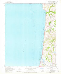 San Gregorio 1961 topographic map thumbnail