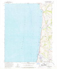 San Gregorio 1961 topographic map thumbnail