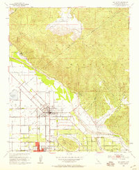 San Jacinto 1953 topographic map thumbnail