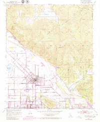 San Jacinto 1953 topographic map thumbnail