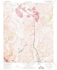 San Juan Capistrano 1968 topographic map preview