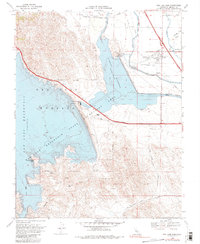 San Luis Dam 1969 topographic map thumbnail