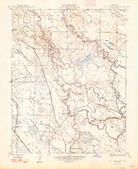 San Luis Ranch 1947 topographic map thumbnail
