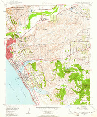 San Luis Rey 1948 topographic map thumbnail