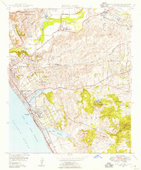San Luis Rey 1948 topographic map thumbnail