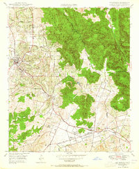 San Marcos 1948 topographic map thumbnail