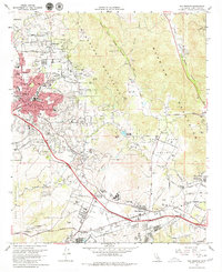 San Marcos 1968 topographic map thumbnail