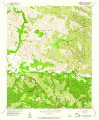 San Marcos Pass 1959 topographic map thumbnail