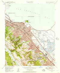 San Mateo 1947 topographic map thumbnail