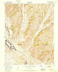 San Miguel 1948 topographic map thumbnail