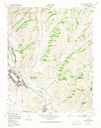 San Miguel 1948 topographic map thumbnail