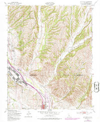 San Miguel 1948 topographic map thumbnail