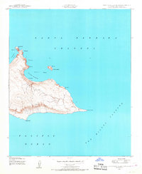 San Miguel Island East 1943 topographic map thumbnail