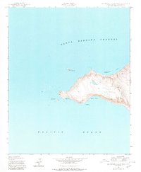 San Miguel Island West 1943 topographic map thumbnail