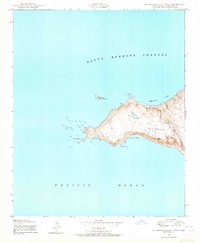 San Miguel Island West 1943 topographic map thumbnail