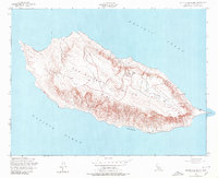 San Nicolas Island 1956 topographic map thumbnail