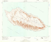San Nicolas Island 1956 topographic map thumbnail