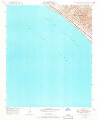 San Onofre Bluff 1948 topographic map thumbnail