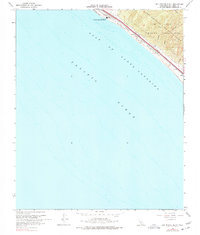 San Onofre Bluff 1968 topographic map thumbnail