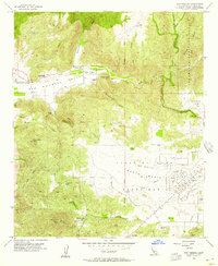 San Pasqual 1954 topographic map thumbnail