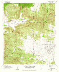 San Pasqual 1954 topographic map thumbnail