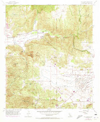 San Pasqual 1954 topographic map thumbnail