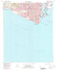 San Pedro 1964 topographic map thumbnail